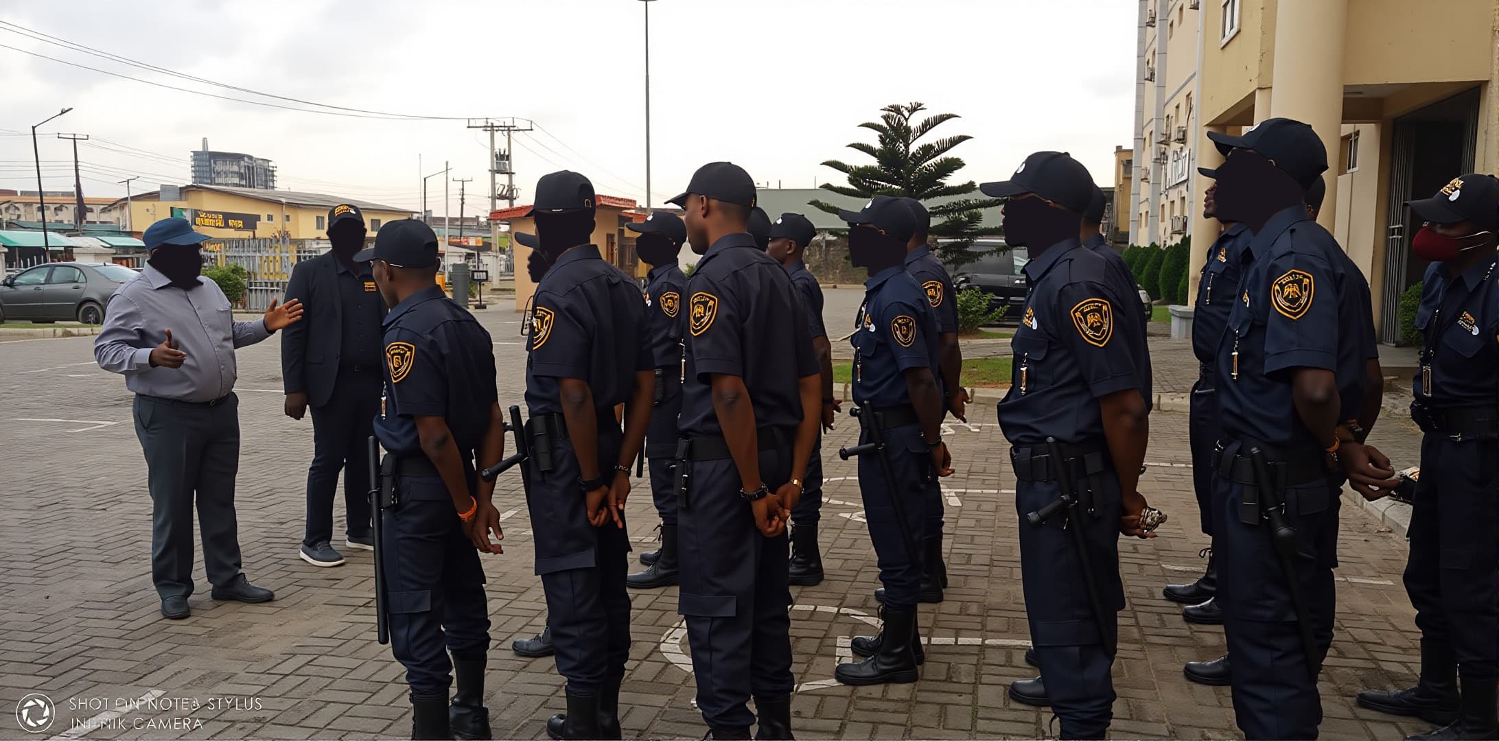 On-site guard orientation